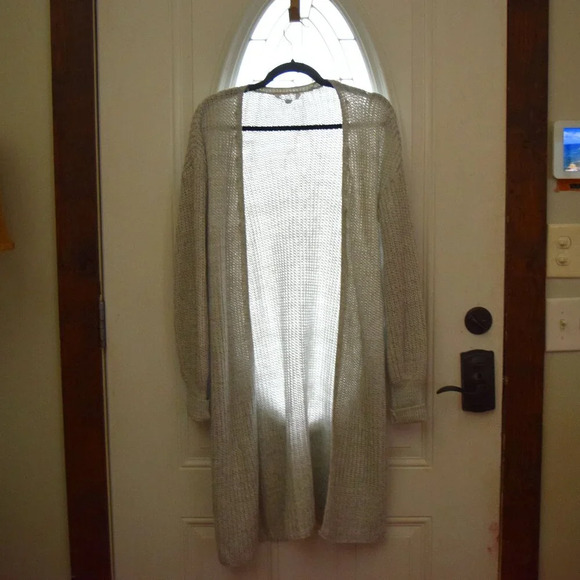 TIME & TRU Women's Long Sleeve Sweater Cardigan with Pockets Size 4/6 - Picture 1 of 4